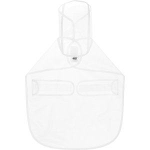 Frisco Lightweight Clear Vinyl Dog Raincoat, Clear, Large