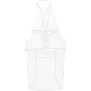 Frisco Lightweight Clear Vinyl Dog Raincoat, Clear, Large