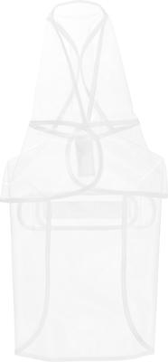 Show full view: Frisco Lightweight Clear Vinyl Dog Raincoat, Clear, Large slide 4 of 9