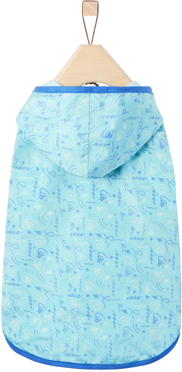 Frisco Whales Print Dog Raincoat