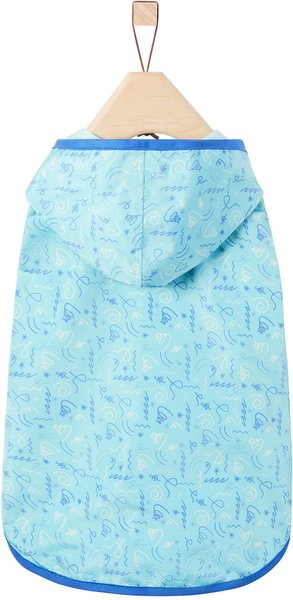 Show full view: Frisco Lightweight Doodle Dog Raincoat, X-Small slide 3 of 8
