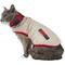 Show in main carousel: Frisco Lightweight Quilted Water-Resistant Reversible Insulated Dog & Cat Jacket, Gray/Red Plaid, Medium slide 3 of 11