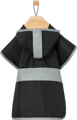 Show full view: Frisco Lightweight Rainy Days Dog Raincoat, Black, XXX-Large slide 3 of 10