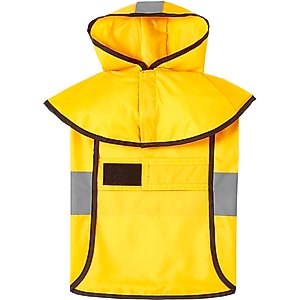 Frisco Lightweight Rainy Days Dog Raincoat, Yellow, Medium