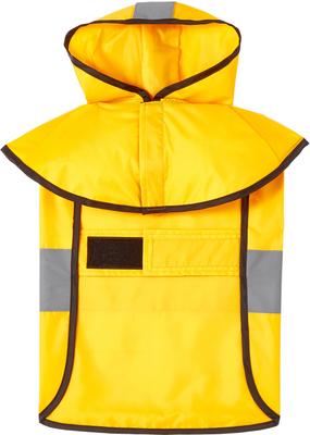 Show full view: Frisco Lightweight Rainy Days Dog Raincoat, Yellow, Medium slide 3 of 10