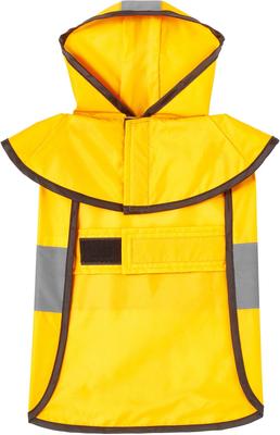 Show full view: Frisco Lightweight Rainy Days Dog Raincoat, Yellow, XXX-Large slide 3 of 10