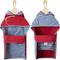 Show in main carousel: Frisco Lightweight Reversible Packable Travel Dog Raincoat, Red, Medium slide 6 of 10