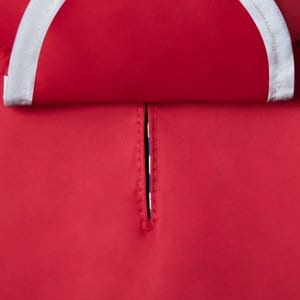 Frisco Lightweight Reversible Packable Travel Dog Raincoat, Red, X-Small