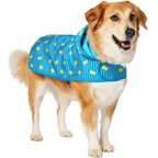 Frisco Lightweight Rubber Ducky Dog Raincoat, Blue, X-Large