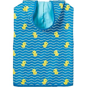Frisco Lightweight Rubber Ducky Dog Raincoat, Blue, XX-Large