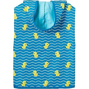 Frisco Lightweight Rubber Ducky Dog Raincoat, Blue, XXX-Large