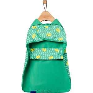 Frisco Lightweight Rubber Ducky Dog Raincoat, Green Ducky, X-Small