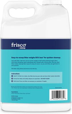 Show full view: Frisco Lightweight Scented Clumping Cat Litter, 9-lb jug slide 3 of 9