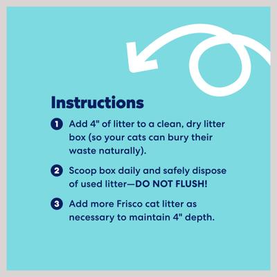 Show full view: Frisco Lightweight Scented Clumping Cat Litter, 9-lb jug slide 6 of 9