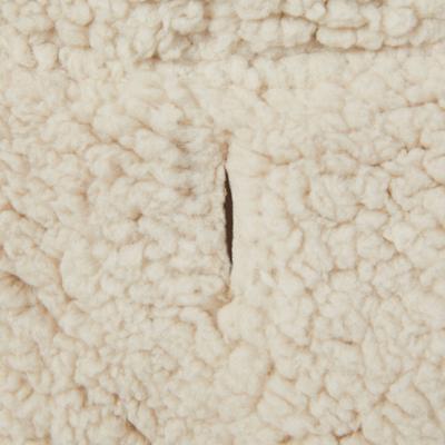 Show full view: Frisco Lightweight Soft Sherpa Dog & Cat Coat, Oatmeal, Medium slide 5 of 8