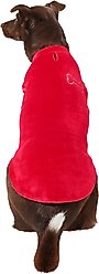Frisco Lightweight Stretchy Dog & Cat Fleece Vest, Red, Small
