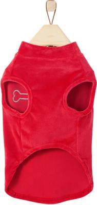 Show full view: Frisco Lightweight Stretchy Dog & Cat Fleece Vest, Red, Small slide 5 of 8