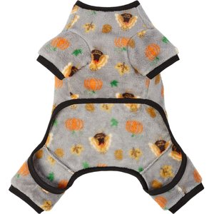 Frisco Lil Turkey Dog & Cat Fleece Pajamas, XXX-Large