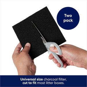 Frisco Litter Box Charcoal Filters, 2 count