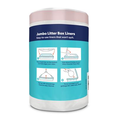 Show full view: Frisco Litter box Pan Liners, Unscented, 15 count slide 3 of 6