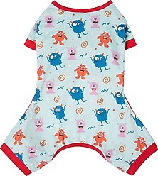 Frisco Little Monsters Dog & Cat Jersey PJs, XX-Large