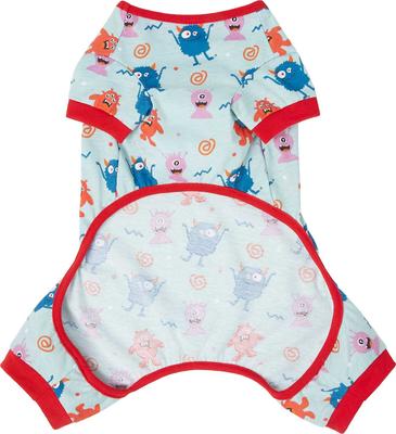 Show full view: Frisco Little Monsters Dog & Cat Jersey PJs, XXX-Large slide 4 of 6