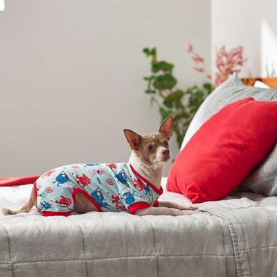 Show full view: Frisco Little Monsters Dog & Cat Jersey PJs, XXX-Large slide 5 of 6