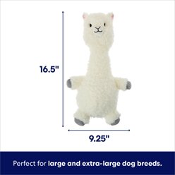 Frisco Llama Bobberz Plush Squeaky Dog Toy, Large/X-Large slide 2 of 6
