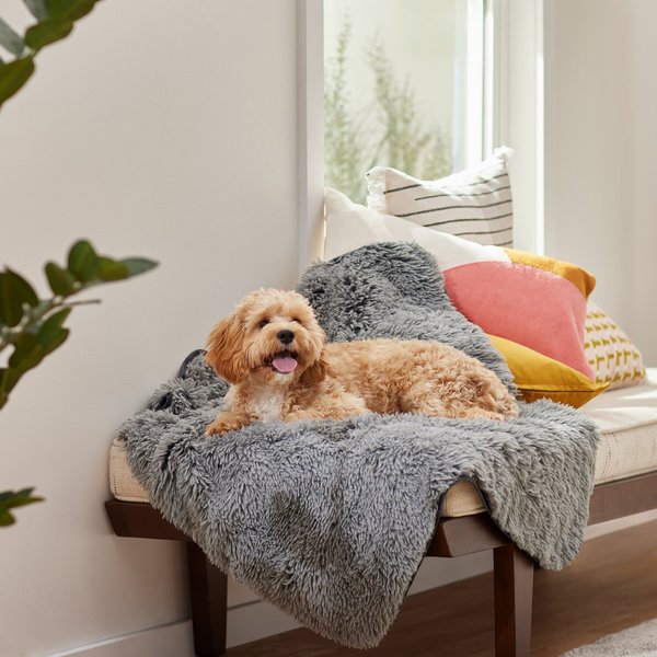 Frisco Sherpa Cat & Dog Throw Blanket