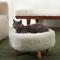 Show in main carousel: Frisco Long Faux Fur Elevated Cat Bed, Ivory slide 1 of 6