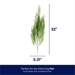 Frisco Long Plastic Aquarium Plant slide 2 of 4