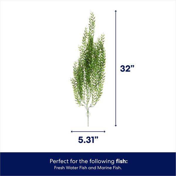 Show full view: Frisco Long Plastic Aquarium Plant slide 2 of 5