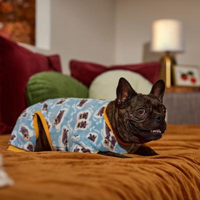 Show full view: Frisco Love Otters Dog & Cat Fleece Pajamas, Medium slide 5 of 8