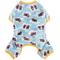 Show in main carousel: Frisco Love Otters Dog & Cat Fleece Pajamas, XX-Large slide 3 of 8