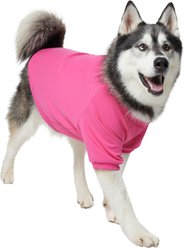 Frisco Luxe Crewneck Dog & Cat Sweatshirt, Fuchsia, XX-Large