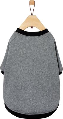 Show full view: Frisco Luxe Crewneck Dog & Cat Sweatshirt, Gray, X-Large slide 4 of 10