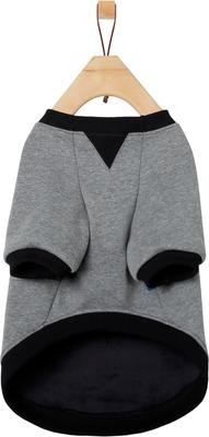 Show full view: Frisco Luxe Crewneck Dog & Cat Sweatshirt, Gray, X-Large slide 5 of 10