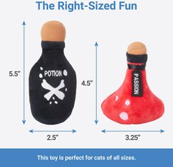 Frisco Magic Potions Plush Cat Toy with Catnip, 2 count slide 2 of 3