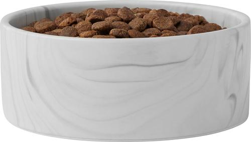 Show full view: Frisco Marble Design Non-skid Ceramic Dog & Cat Bowl, Small: 2 cup, 1 count slide 5 of 9