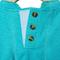 Show in main carousel: Frisco Marled Henley Dog & Cat T-Shirt, Turquoise, X-Large slide 6 of 10