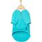 Show in main carousel: Frisco Marled Henley Dog & Cat T-Shirt, Turquoise, X-Large slide 5 of 10
