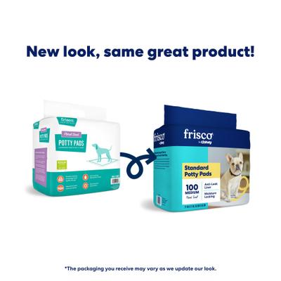 Show full view: Frisco Medium Dog Training & Potty Pads, 21 x 21-in, Floral Scented, 200 count slide 4 of 11