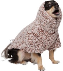 Frisco Medium Weight Double Layer Sherpa Dog Coat with Built in Snood, Medium