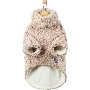 Frisco Medium Weight Double Layer Sherpa Dog Coat with Built in Snood, X-Large