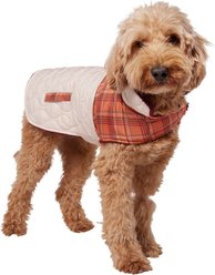 Frisco Medium Weight Fall Plaid Dog & Cat Coat, Large