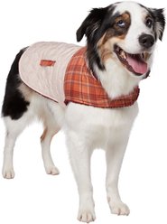 Frisco Medium Weight Fall Plaid Dog & Cat Coat, X-Large