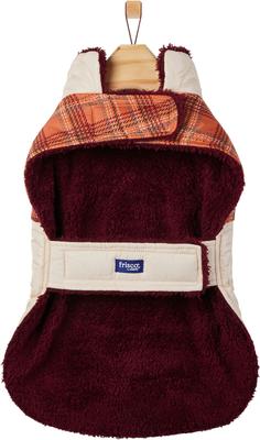 Show full view: Frisco Medium Weight Fall Plaid Dog & Cat Coat, X-Large slide 4 of 9