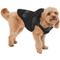 Show in main carousel: Frisco Medium Weight Faux Leather Dog & Cat Parka with Faux Fur Trimmed Hood, Black, Small slide 3 of 9