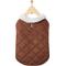 Show in main carousel: Frisco Medium Weight Quilted Dog & Cat Coat with Cozy Sherpa Lining, Large slide 3 of 9