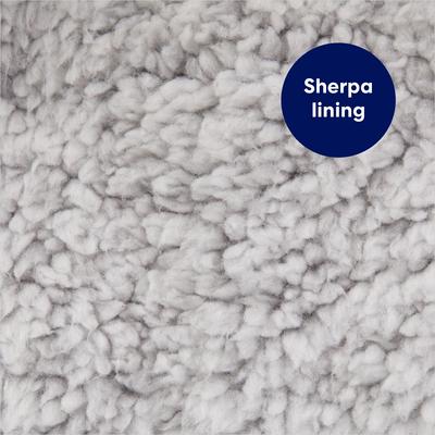 Show full view: Frisco Medium Weight Quilted Dog & Cat Coat with Cozy Sherpa Lining, Large slide 5 of 9